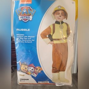Toddler Rubble Costume Paw Patrol